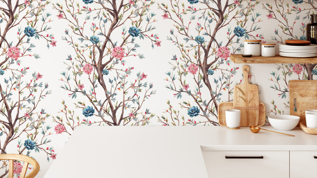 Brighten Up Your Cooking Space with Vibrant Kitchen Wallpapers